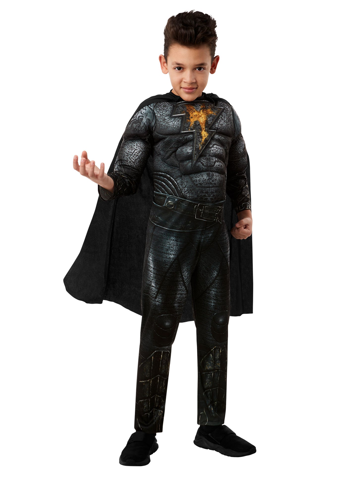 Black Adam Boys Costume Superhero Book Day Week Boys Kids DC Comics