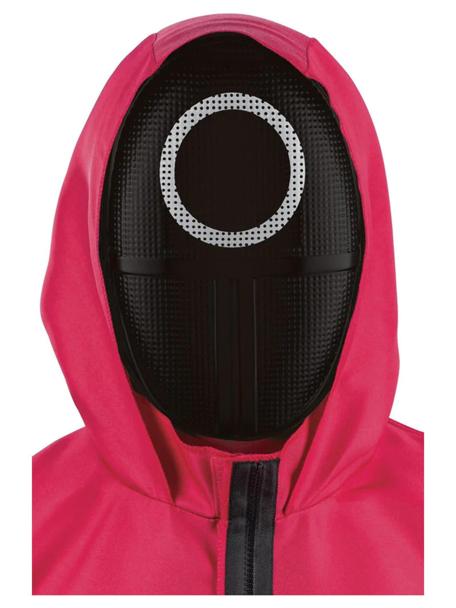 Netflix Squid Game Guard Circle Mask Adults Halloween Licensed Fancy Dress