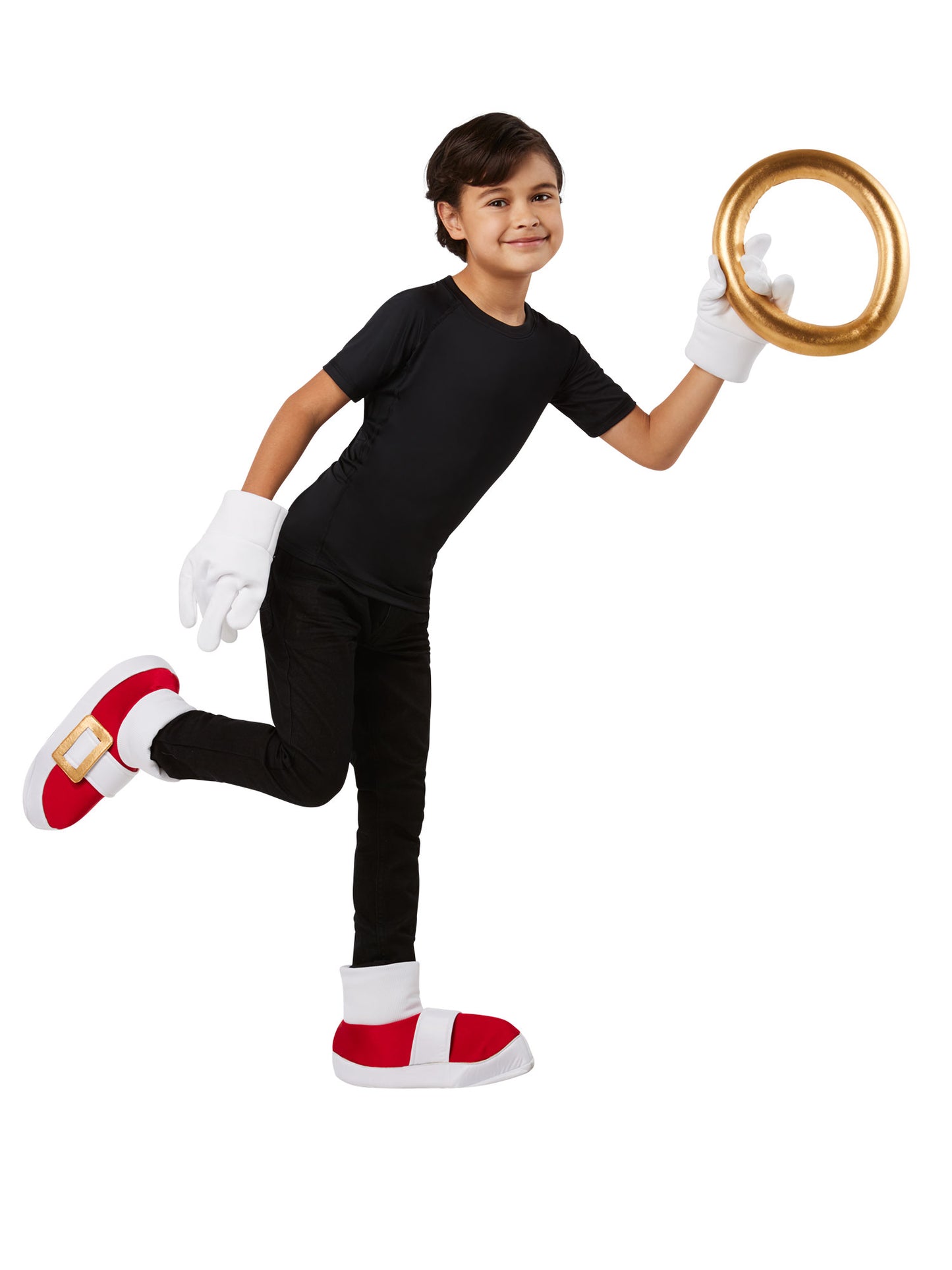 Sonic The Hedgehog Ring Fancy Dress Accessory Adults Kids Official Kids Outfit