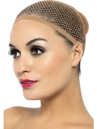 Natural Colour Wig Cap Stretch Mesh Blonde Light Hair Net Adults One Size