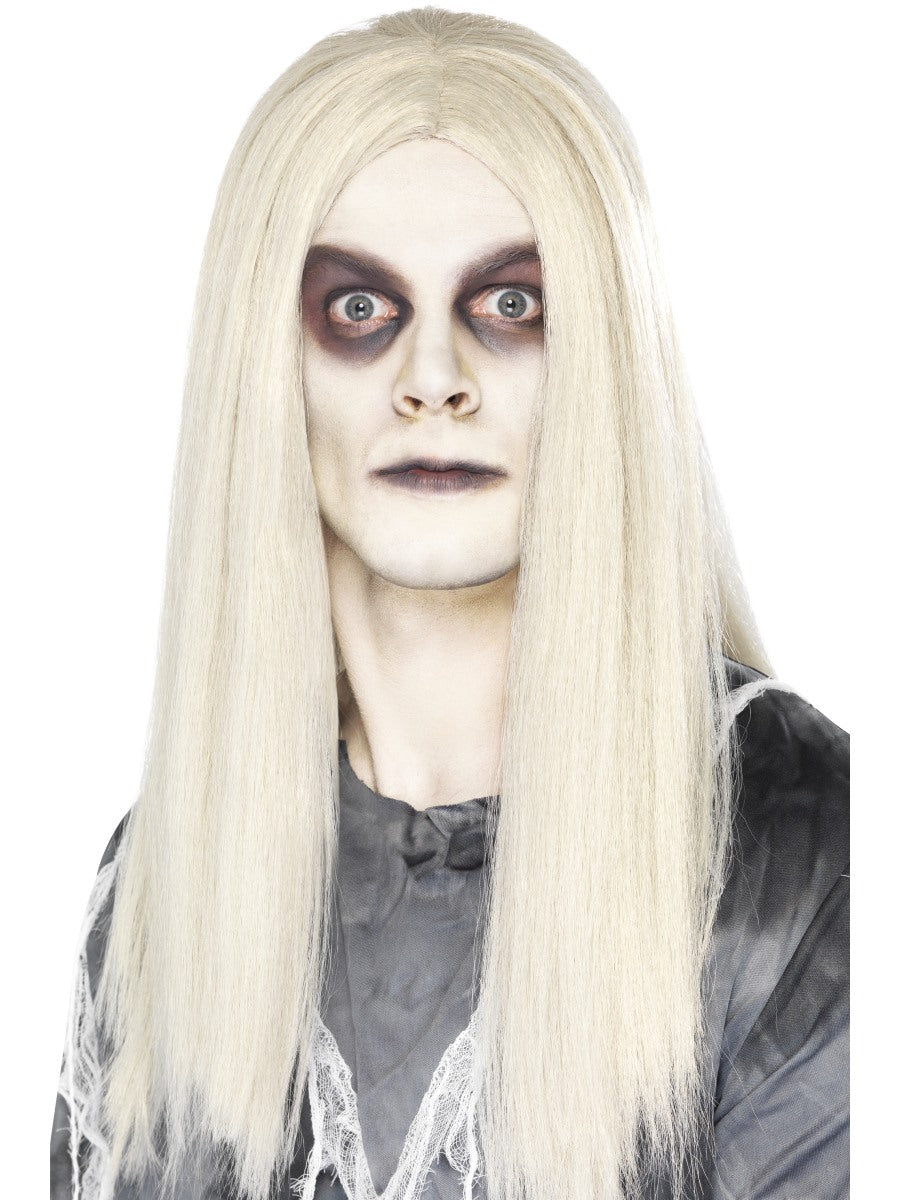 Halloween Wild West Gost Town Cowboy Wig Fancy Dress Accessory New