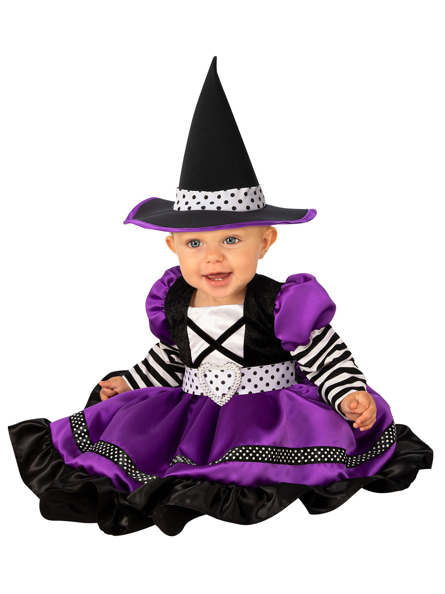 Purple and Black Witch