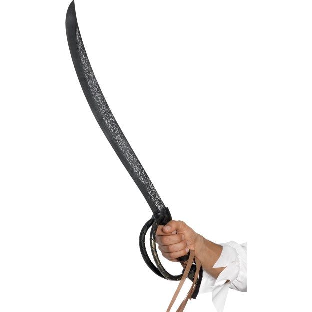 Pirate Sword Unisex Fancy Dress Accessory Pirates Sword 70cm