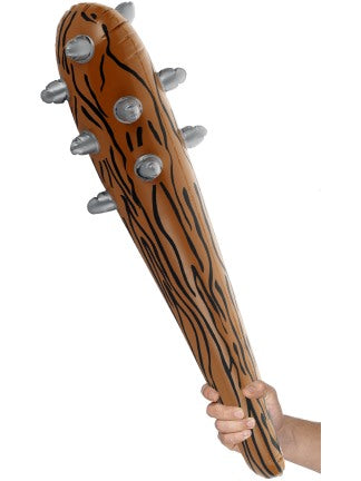 Cave Man Club 87cm Brown Toy Inflatable Caveman Weapon Fancy Dress