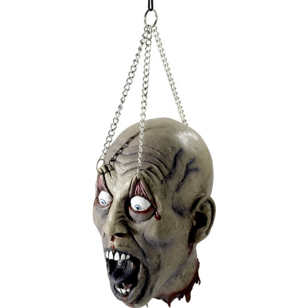 Dismembered Latex Head Halloween Scary Women's Men's Fancy Dress Accessory