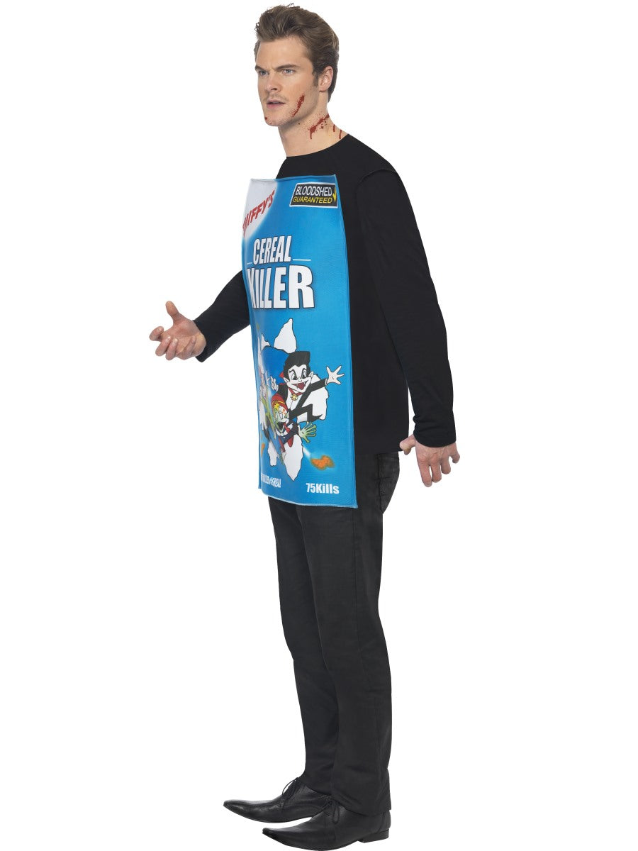 Cereal Killer Costume Mens Funny Halloween Fancy Dress Adult Novelty Outfit