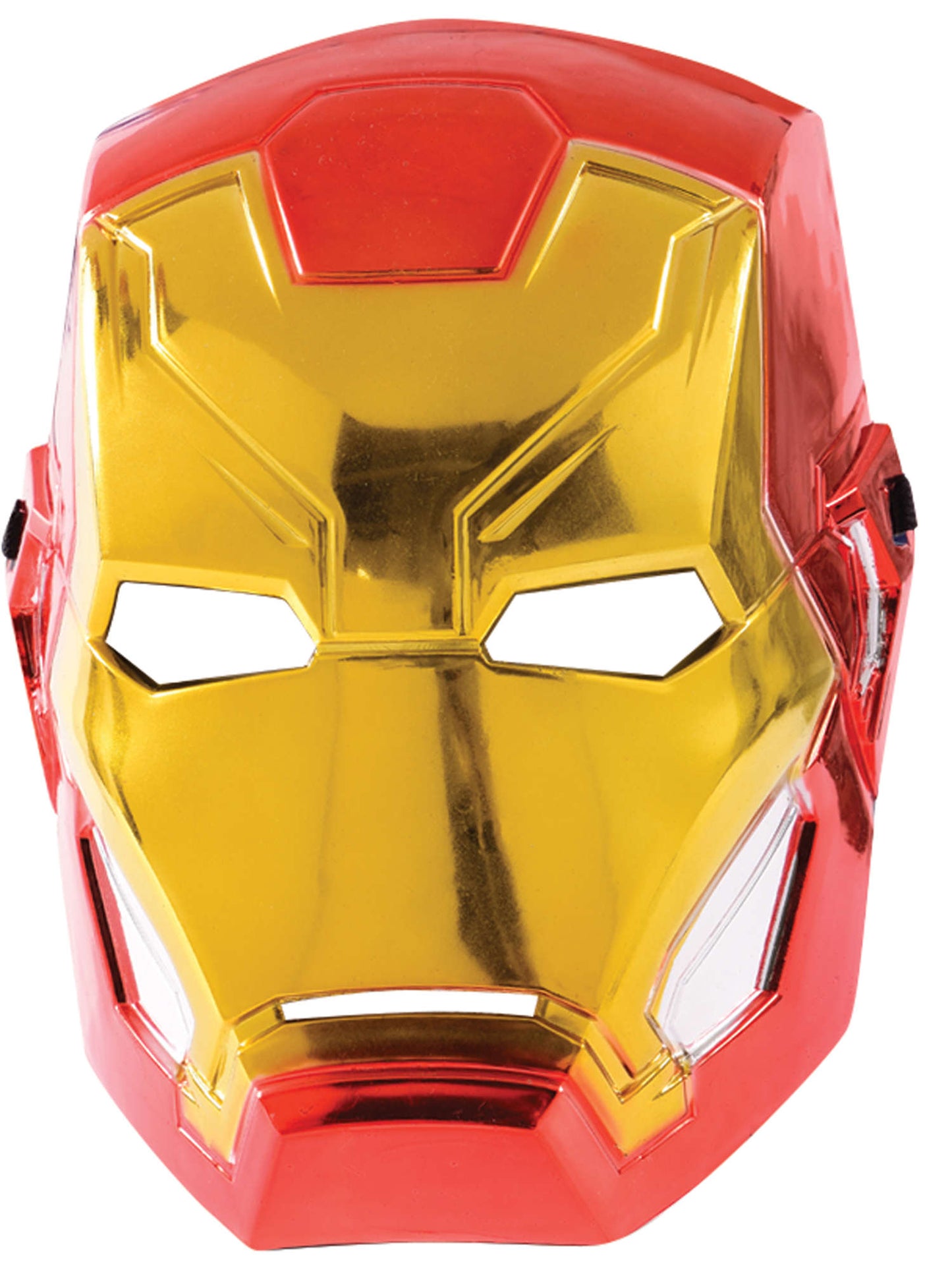 Iron Man 1/2 Metallic Mask Adults Licensed Fancy Dress Superhero Mask Marvel