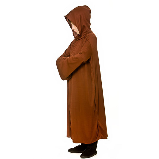 Hooded Robe - Brown