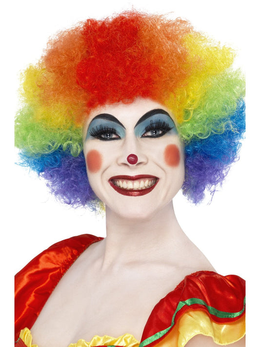 Crazy Clown Multi Afro Wig