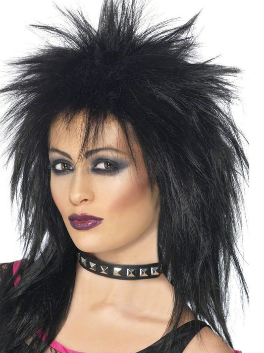 Rock Diva Wig Black
