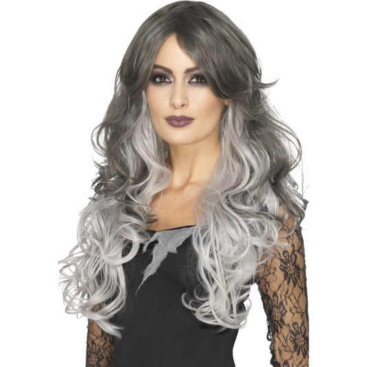 Deluxe Gothic Bride Wig, Heat Resistant/Styleable