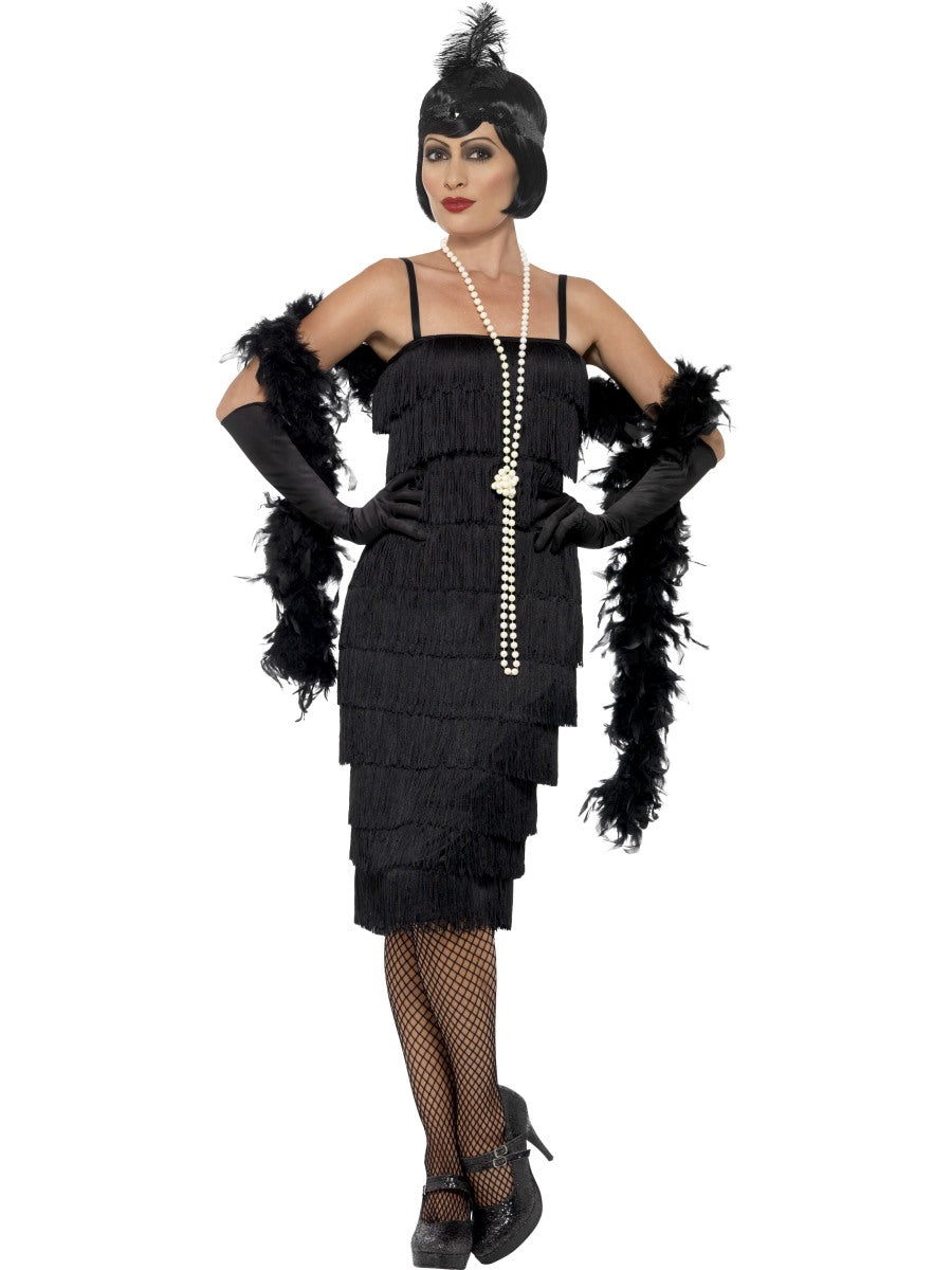 Black Long Flapper Costume - On top promoted
