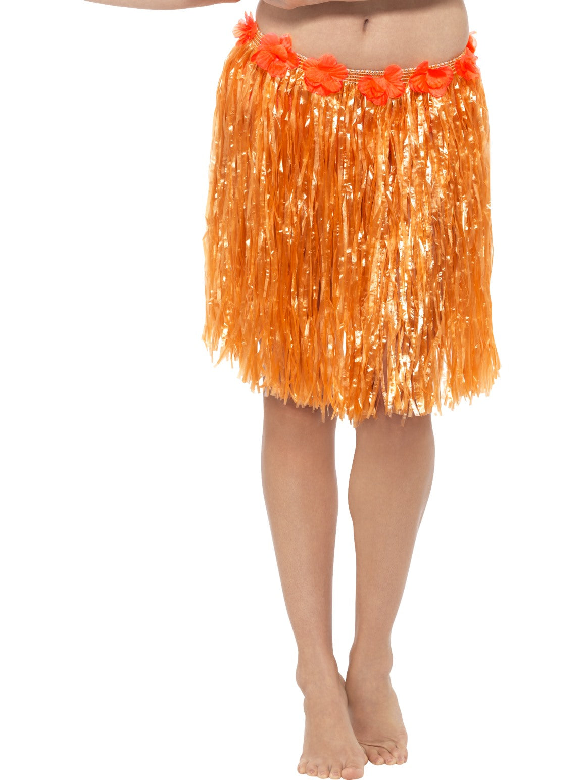 Short Hawaiian Hula Skirts Ladies Mens Beach Party Fancy Dress Accessory
