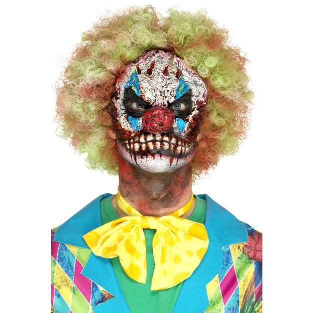 Foam Latex Clown Head Prosthetic Clown Mask Horror Scary Halloween Fancy Dress