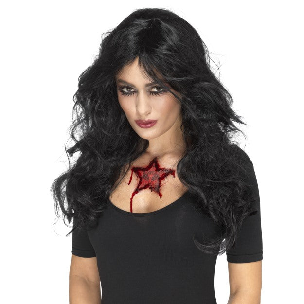 Occult Rams Head Star Tattoo Transfer Halloween Special FX Fancy Dress