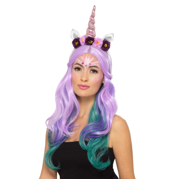Unicorn Make Up Kit Ladies Childrens Unicorn Fancy Dress Cosmetics