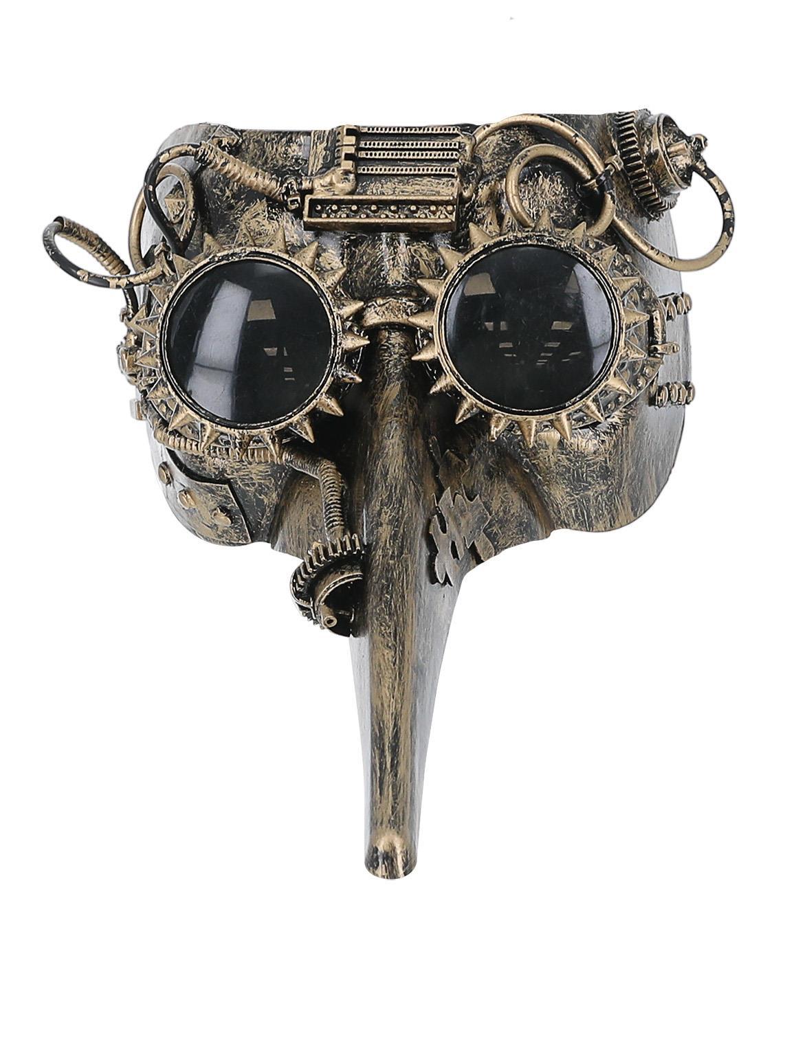 Victorian Steampunk Plague Doctor Mask Adults Halloween Fancy Dress