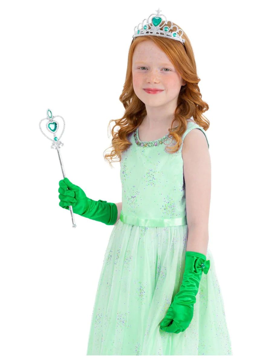 Green Princess Kit Irish St Patricks Day Dancing Paddys Fancy Dress Girls