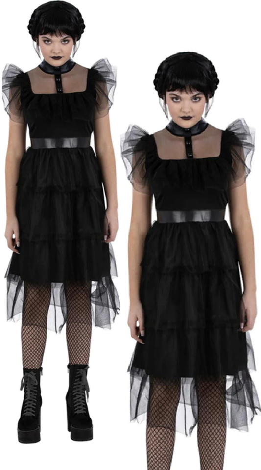 Kids Gothic Prom Costume
