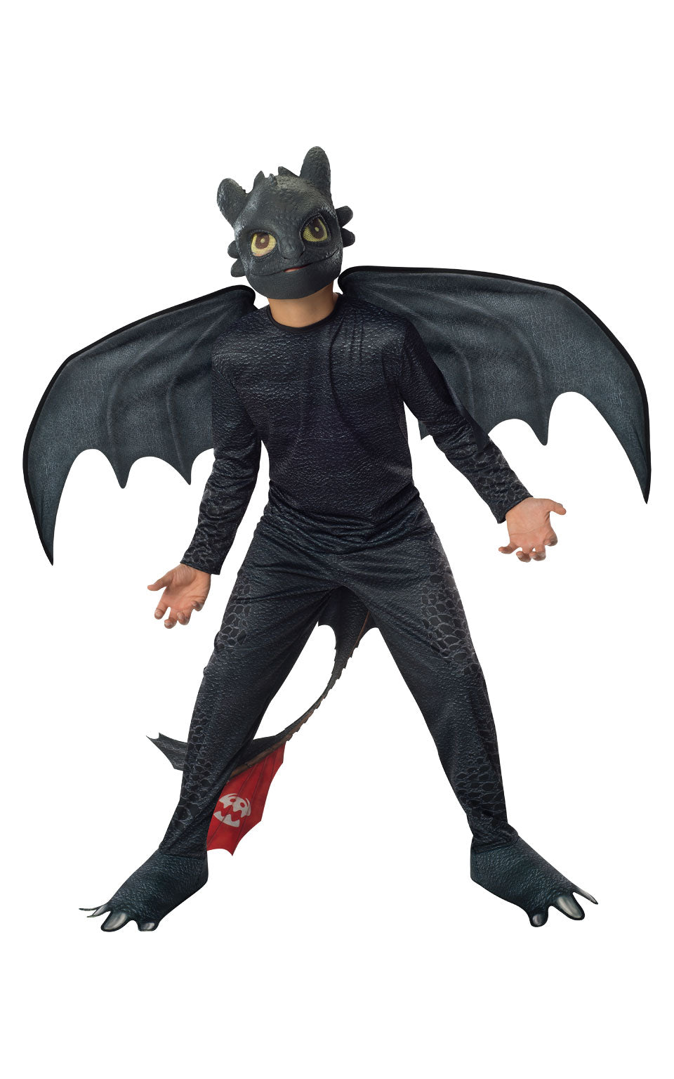 Toothless Night Fury Boys Costume Train Your Dragon Fancy Dress Outfit Kids