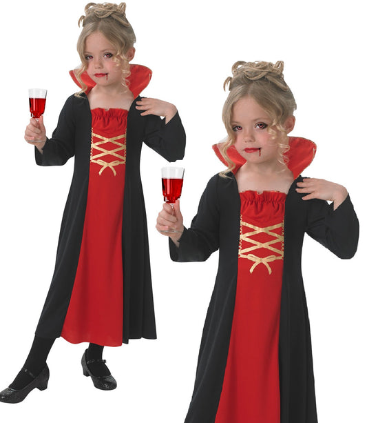 Vampiress Girls Costume
