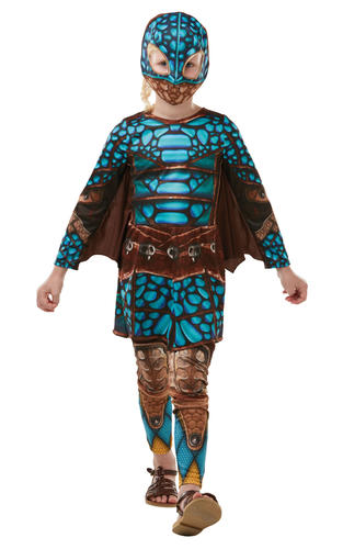 Kids Official Battlesuit Astrid How To Train Your Dragon Fancy Dress Costume