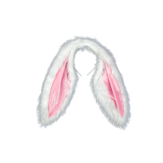 Giant Plush Bunny Ears on Headband