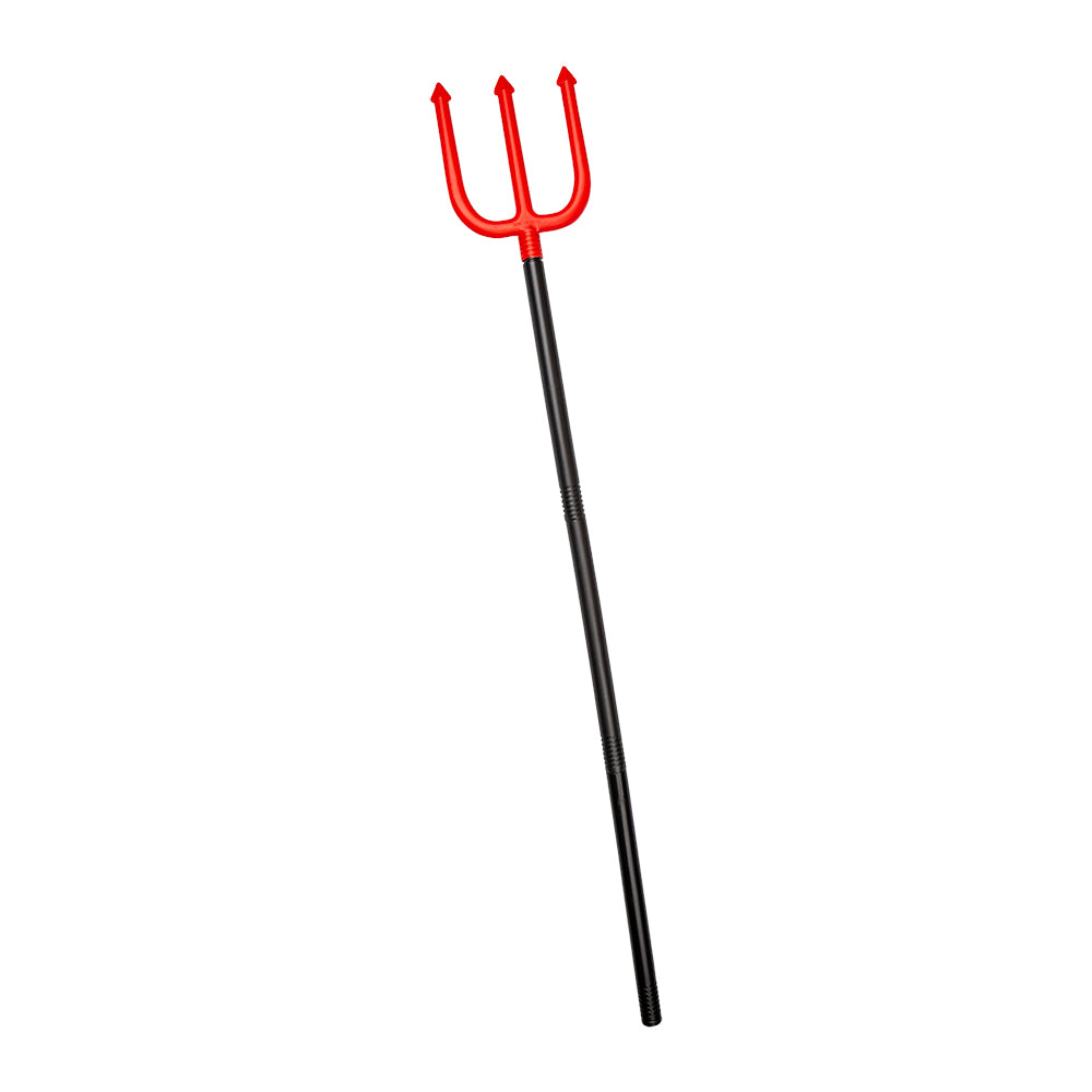 Devil Fork 110cm Adults Kids Fancy Dress Prop Halloween Devil Trident Pitchfork