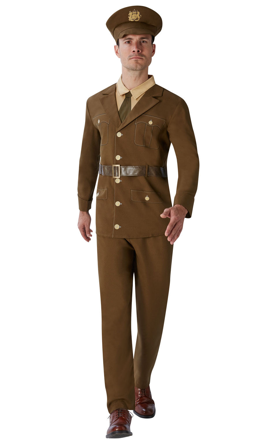 Military History Mens Soldier Army Military Fancy Dress Costume Adults