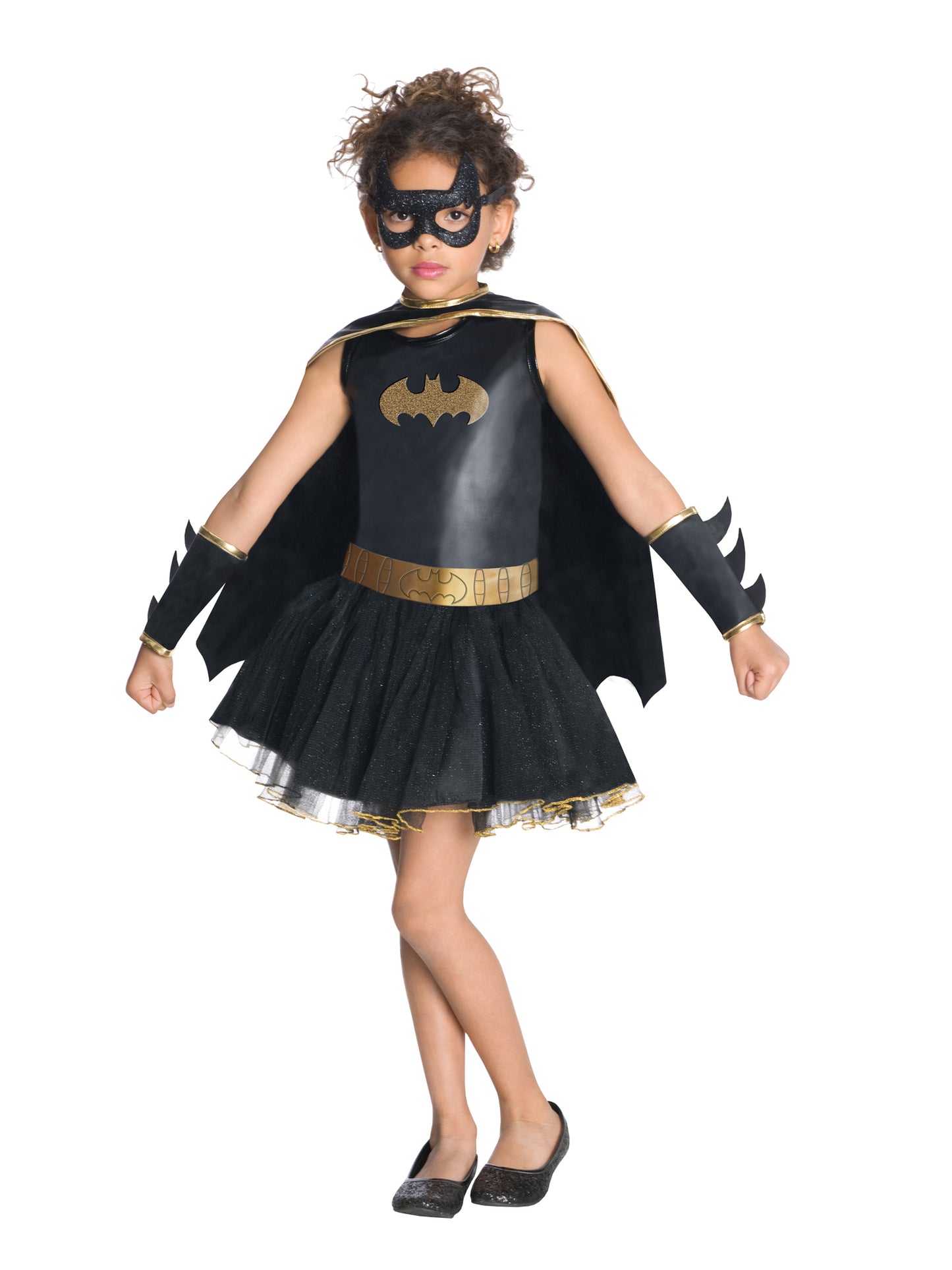 Batgirl Costume Comic Book Superhero Girls Fancy Dress Batman Outfit