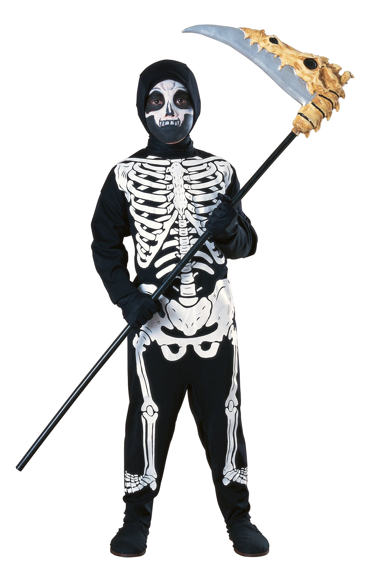 Haunted House Skeleton Boys Halloween Fancy Dress Skeleton Costume