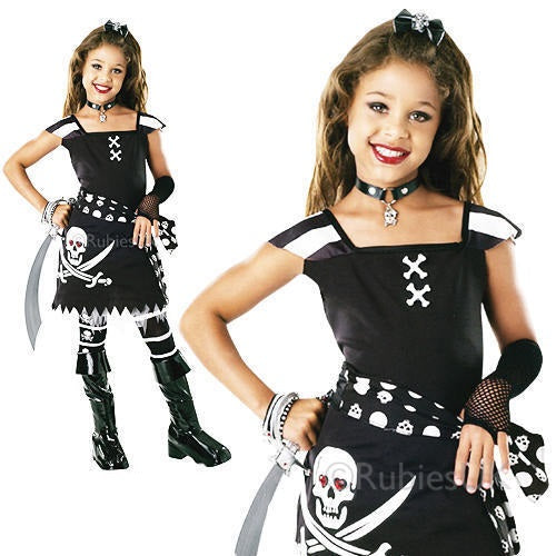 Scaret Girls Pirate Costume