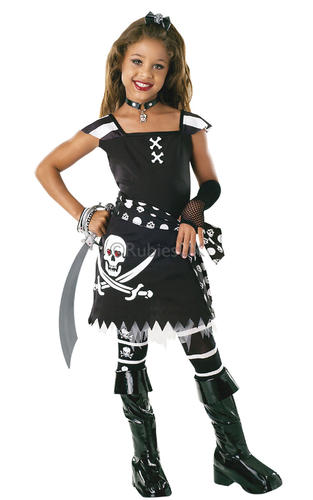 Scaret Girls Pirate Costume
