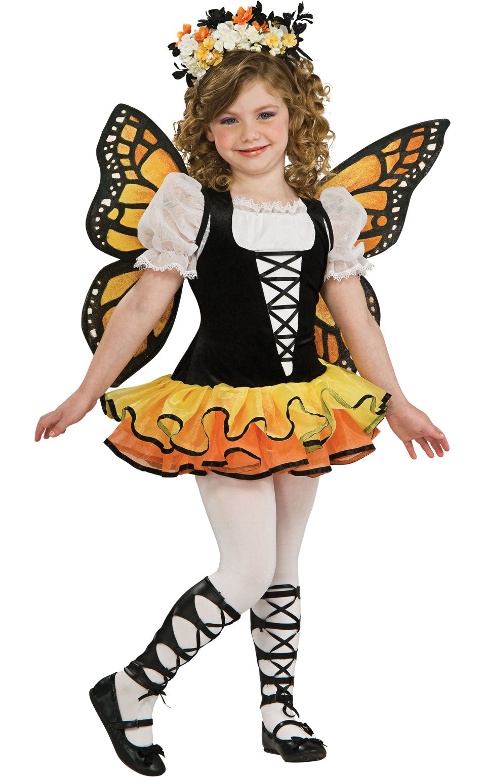 Monarch Butterfly Girls World Book Day Fancy Dress Costume Insect Bug