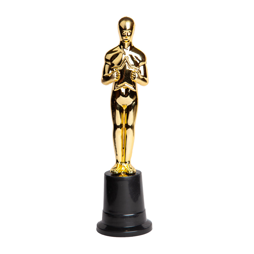 Gold Award Trophy 22cm Awards Night Move Star Fancy Dress Party Prop