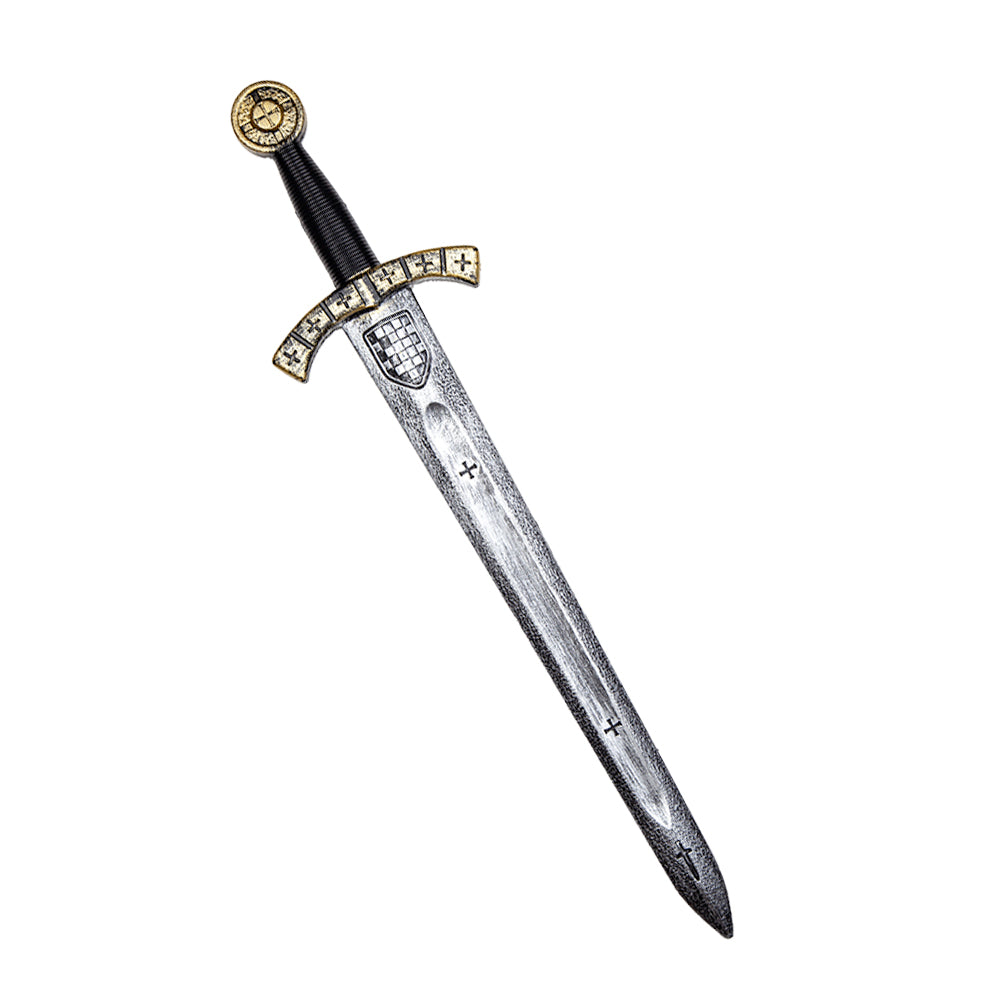 Knights Sword Medieval Guard Fancy Dress Plastic Weapon Boys Girls Prop