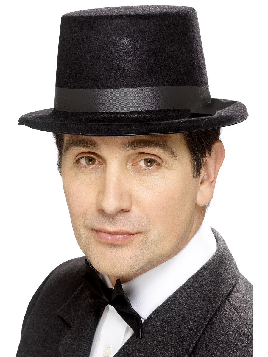 Top Hat Mens Gentleman Topper Hat Fancy Dress 1920s Accessory
