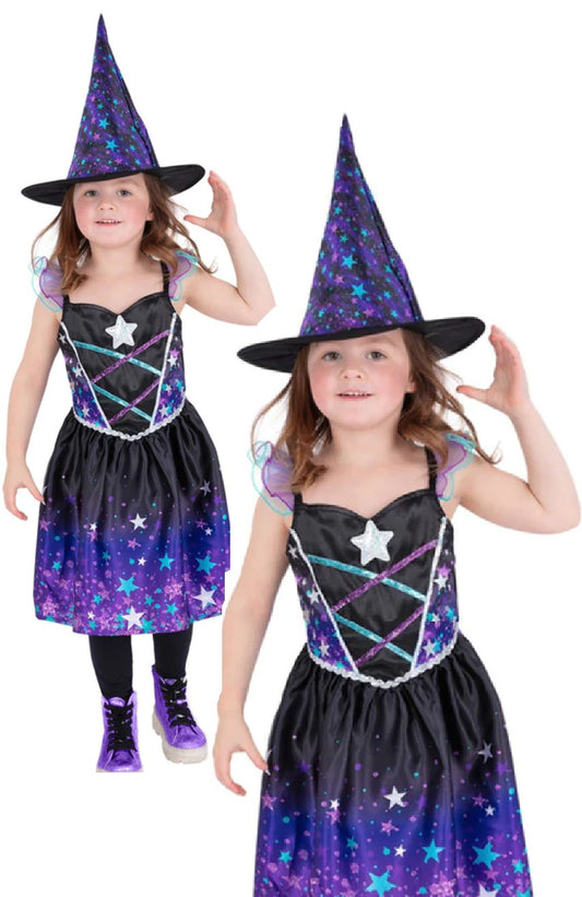 Starry Night Witch Costume