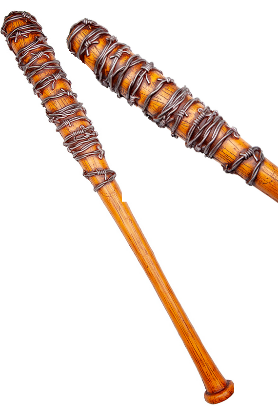 Movie Prop Deluxe PU Foam Barbed Baseball Bat 78cm Adults Halloween Weapon Fancy Dress