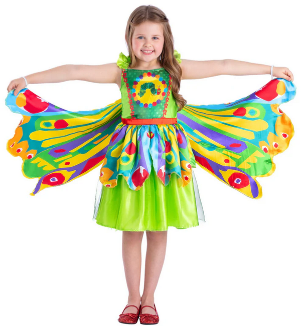 The Very Hungry Caterpillar Costume Girls Official Book Day Fancy Dress Outfit Age 1-4