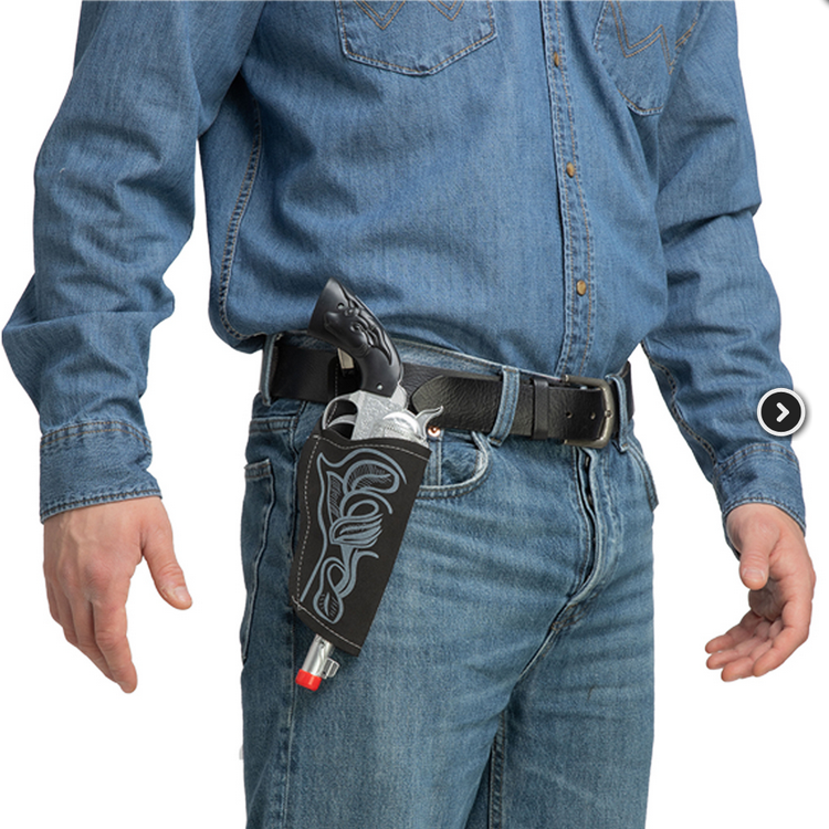 Cowboy Gun & Holster Wild West Western Cowboy Cowgirl Fancy Dress