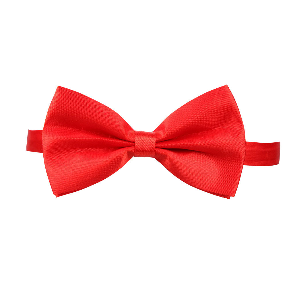 Satin Bow Tie Showtime Mens Ladies Fancy Dress Accessory 3 Colours