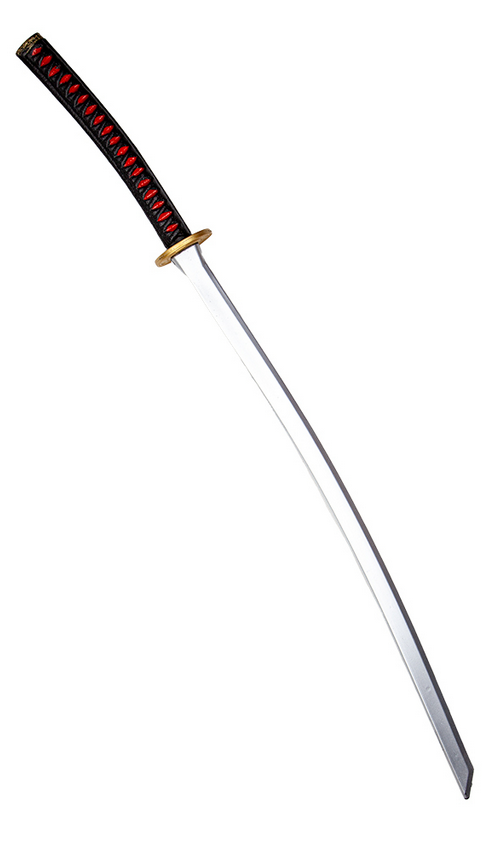 Ninja Sword Adults Fancy Dress Accessory Martial Arts Kids Weapon Nunchucks