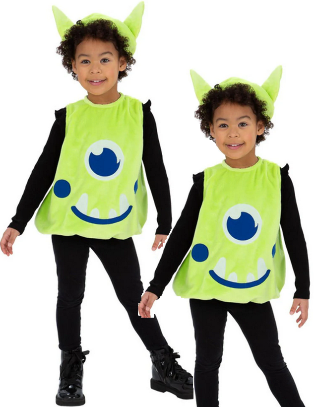 Alien Tabard Kids Halloween Fancy Dress Costume Space Toddler Outfit