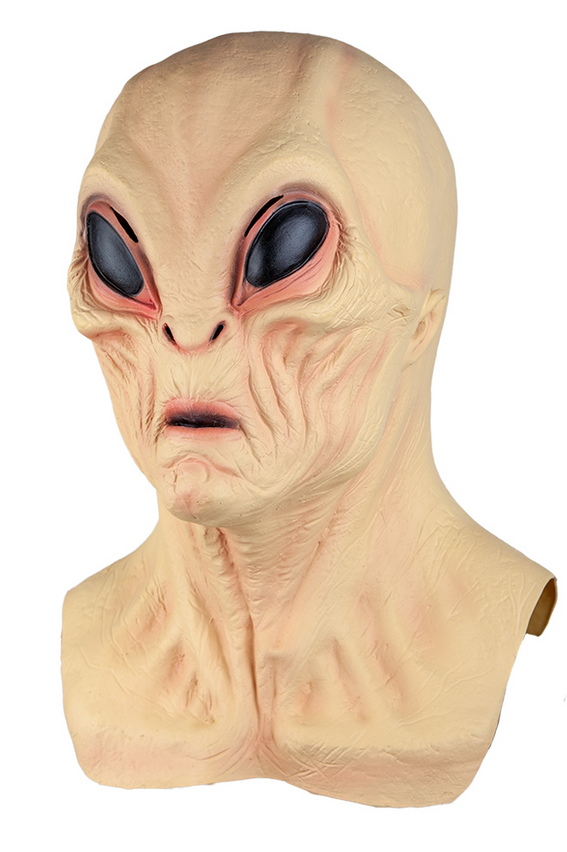 Alien Mask Full Head Latex Mask Mens Ladies Halloween Fancy Dress