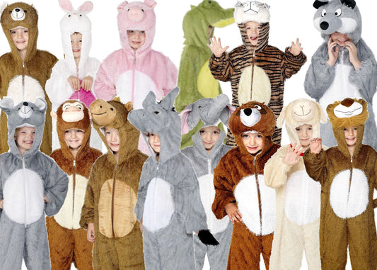 Kids Plush Animal Costumes