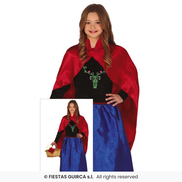 Sister Princess Fairytale Anna Book Week Girls Fancy Dress Costume Age 3-12