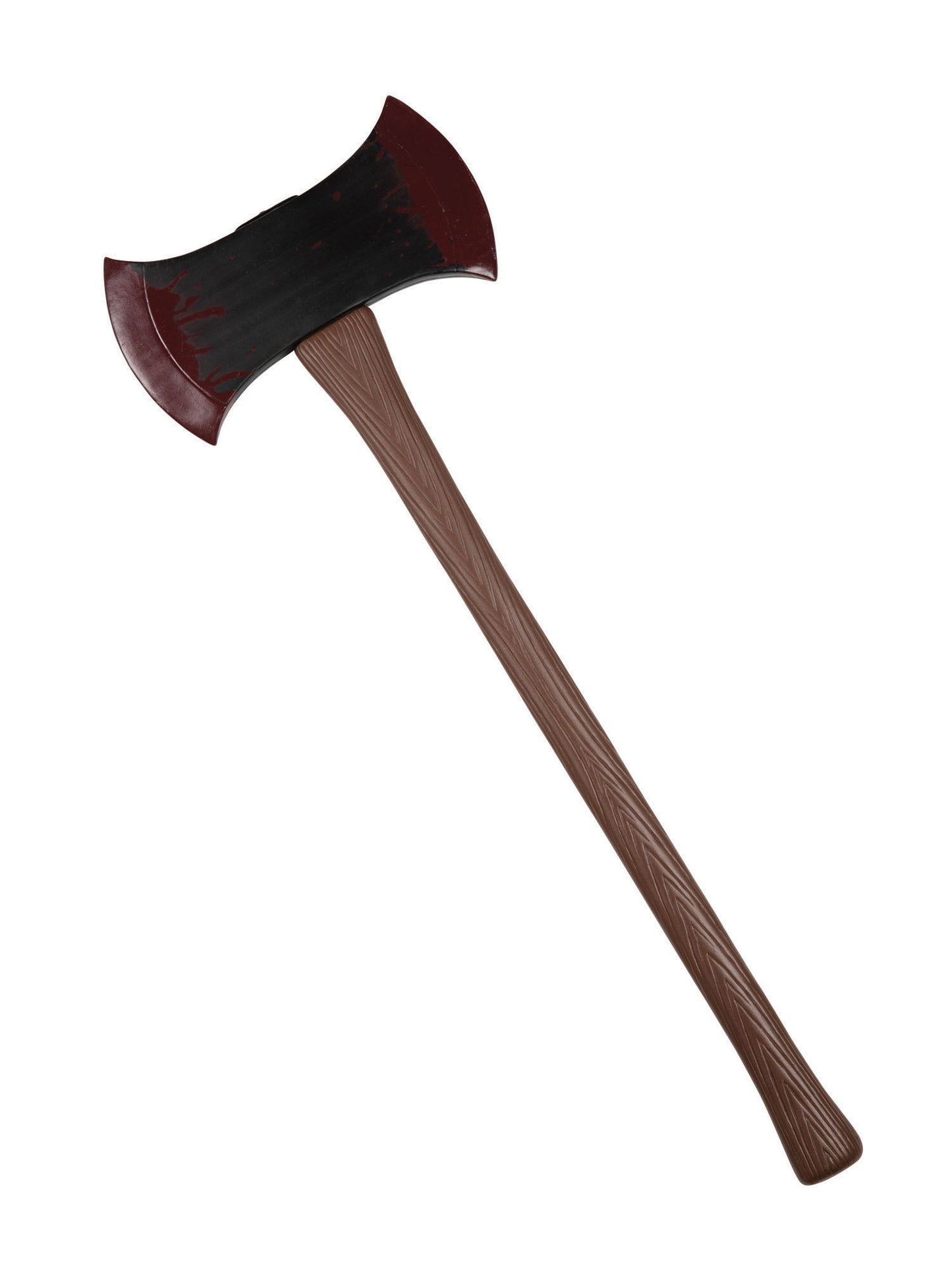 Axe Bloody Double Headed Plastic Weapon Adults Halloween Fancy Dress Prop Kids