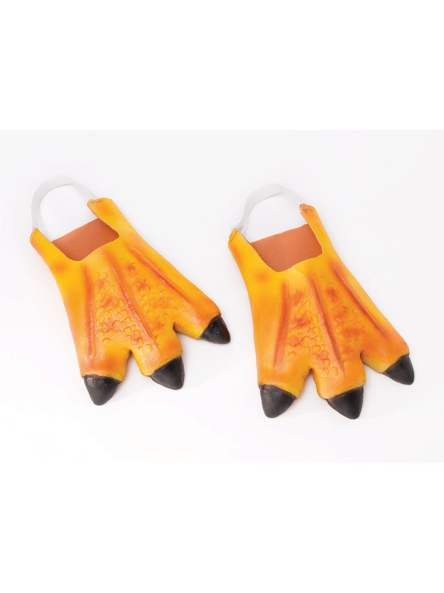 Chicken Feet Adults Chick Rubber Latex Feet Mens Ladies Fancy Dress Accessory