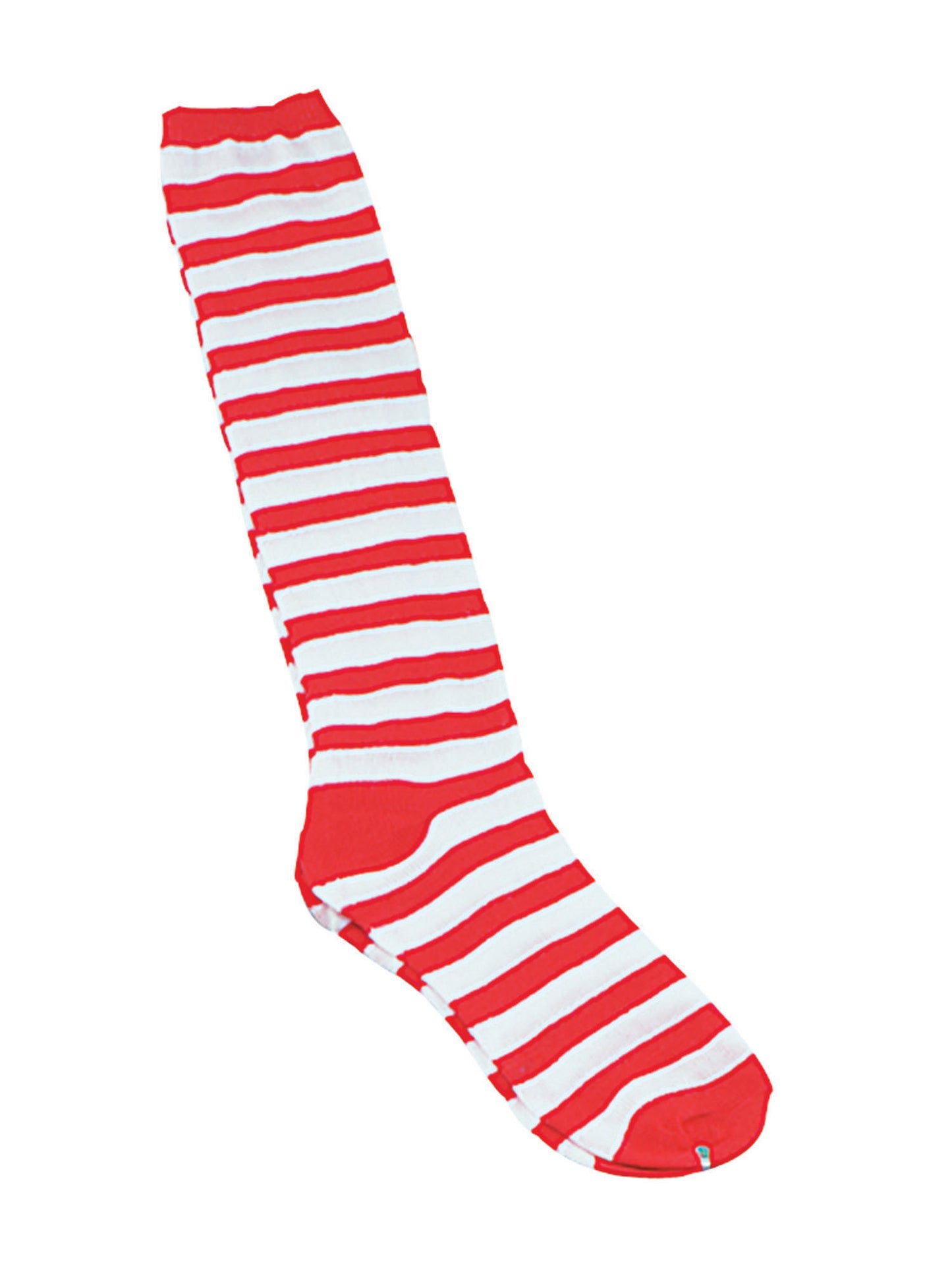 Clown Socks Red & White Striped Socks Clowns Circus Fancy Dress Accessory
